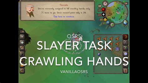 crawling hand slayer task osrs.